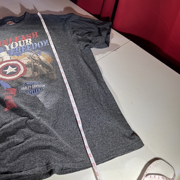 Harley Davidson Marvel men’s graphic tee shirt sleeve tee Orlando FL shop size L - Picture 6 of 6